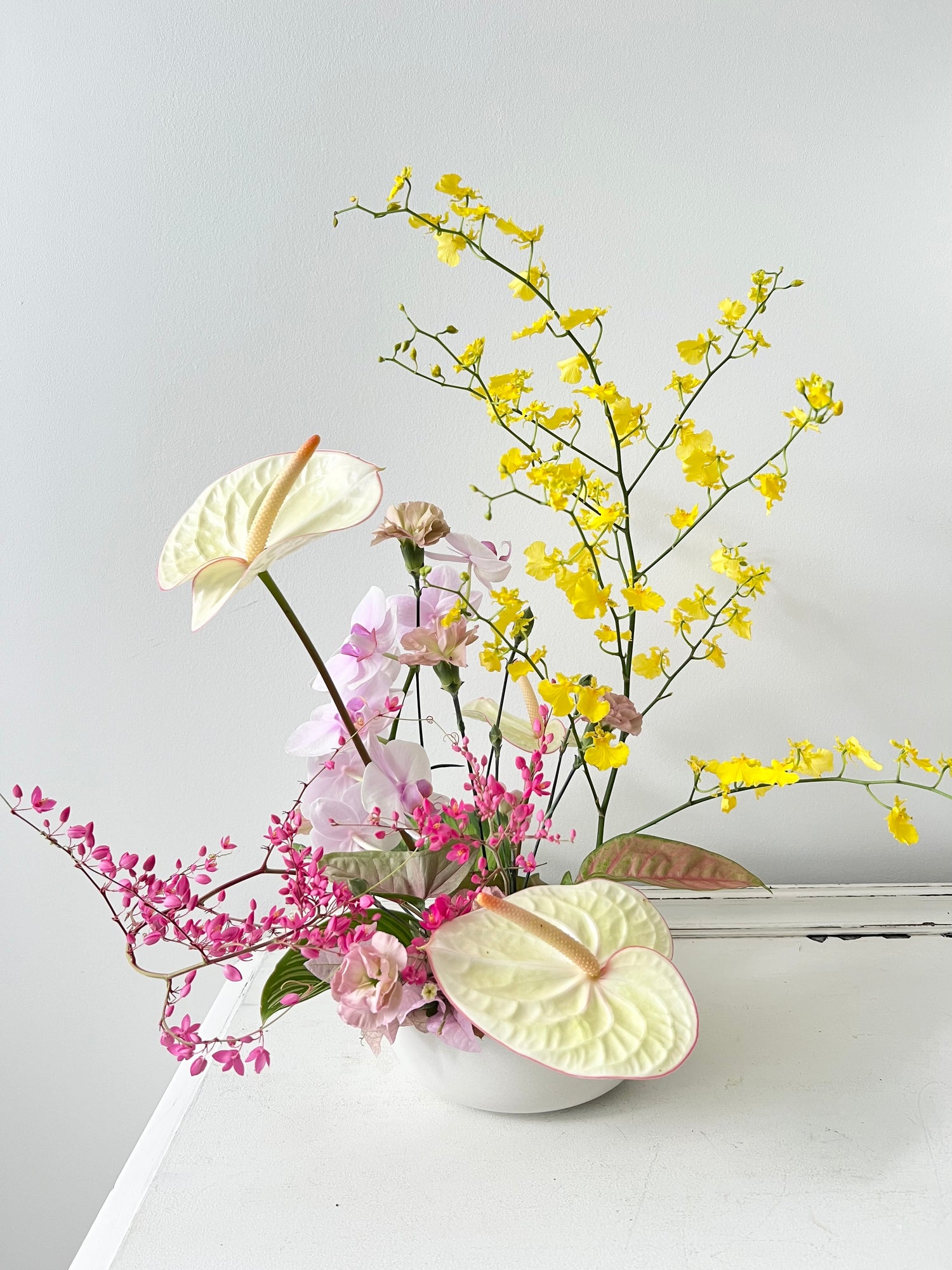 Modern Ikebana Centerpieces