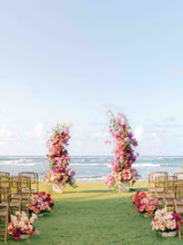 Load image into Gallery viewer, Open Air Ceremony Arches & Fresh Blooming Trees