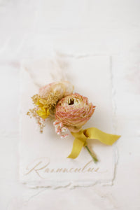 Dried Flora Boutonnieres