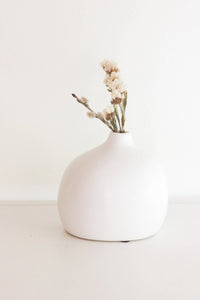White Ceramic Vases - Rentals
