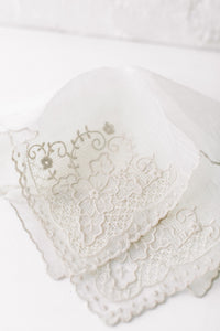 Hand Embroidered Handkerchiefs