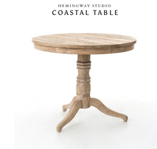 Load image into Gallery viewer, Coastal Wooden Table ~ Rental