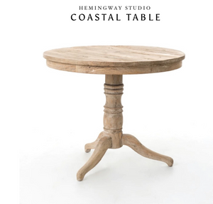 Coastal Wooden Table ~ Rental