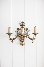 Load image into Gallery viewer, A Pair of Vintage French Wall Sconces