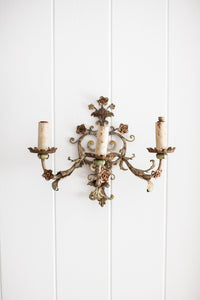 Vintage French Wall Sconces - 2