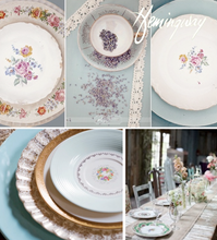 Load image into Gallery viewer, Antique French Plates- Rental