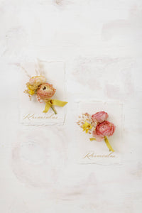 Dried Flora Boutonnieres