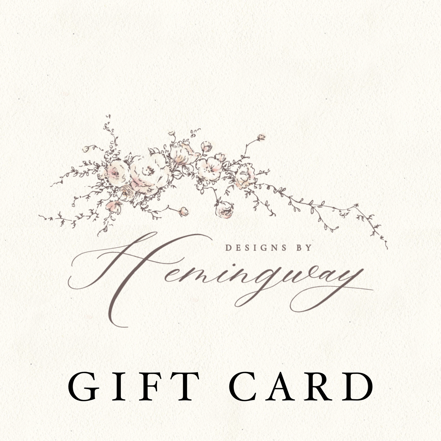 Hemingway Shop Gift Card