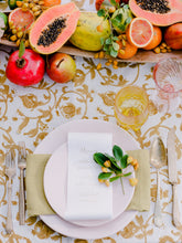 Load image into Gallery viewer, Tropical Citrus Place Setting - Rentals